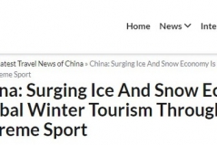 中国那些事儿丨外媒：从赏雪雕到攀冰原 中国蓬勃发展的冰雪经济让寒冬变得“火热” ...