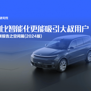 易车研究院发布购车决策洞察报告之空间篇(2024版)：大空间比智能化更能吸引大叔用户 ...
