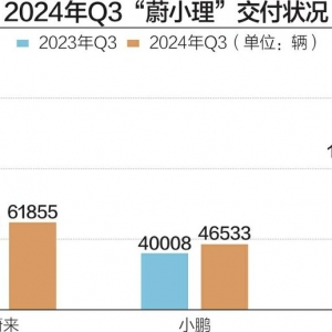 “蔚小理”三季报出炉：交付量齐涨之下，毛利率、营收现分化 ...