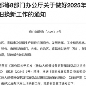 最高可补2万元！2025年汽车以旧换新政策细节来了！ 专家：对市场促进效果将比去年更明 ...