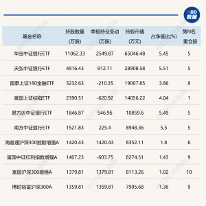 农业银行登上A股市值冠军宝座，这些基金连续多个季度重仓“埋伏” ...