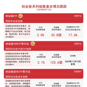 创业板爆发，超八成个股收涨，创业板ETF（159915）等产品成交活跃 ...