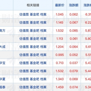 “百亿级”基金业绩回暖；同业存单基金规模大幅缩水