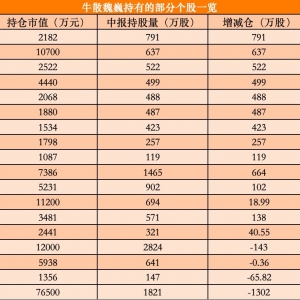 撒网18股持仓超15亿元，牛散魏巍疯狂加仓的竟然多是ST股
