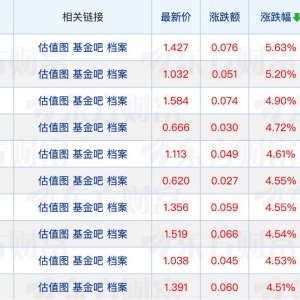 又一千亿公募总经理到龄退休；10余只黄金主题基金年内收益超60% ...