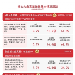 核心CPI同比涨幅连续4个月扩大，A500ETF易方达（159361）、沪深300ETF易方达（510310 ...