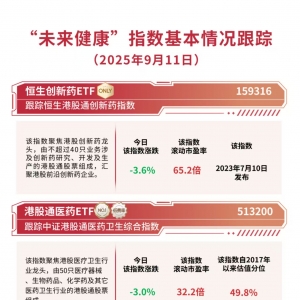 医药板块震荡调整，恒生创新药ETF（159316）逆势吸筹，全天获超1亿份净申购 ...