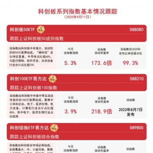 半导体板块掀涨停潮，关注科创板50ETF（588080）、科创综指ETF易方达（589800）等产品 ...