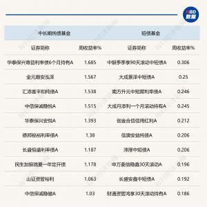 债市出现修复行情，纯债基金业绩有所提升，业内谨慎看待市场修复空间 ...