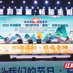 2025年湖南省“我们的节日·重阳”主题文化活动在永州东安启动 ...