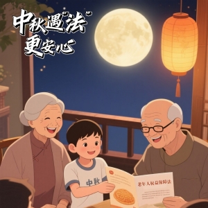 海报 | 中秋遇“法”更安心，守护每一份阖家欢