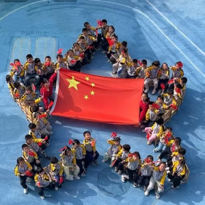 仪式感拉满！鹭栖府幼儿园萌娃这样表达家国情怀