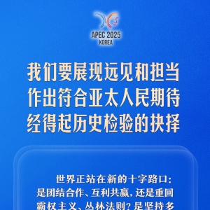 发挥亚太引领作用，习近平这样强调