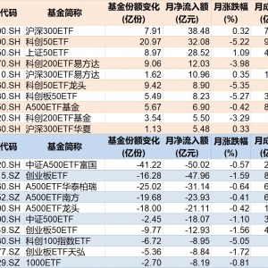 调整就是机会！10月约千亿资金借道ETF进场扫货，这些板块最被看好（附名单） ...