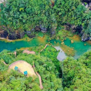 【每日一图@湖南】在古苗河百瀑大峡谷，山水滤尽了冬日的锋芒 ...
