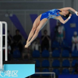 十五运会丨陈芋汐圆梦全运会：拼尽全力，跳好每一跳