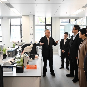 沈晓明调研“人工智能+生物育种”工作