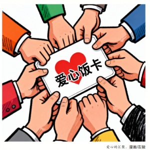 好评中国丨一张“爱心饭卡”的双向奔赴