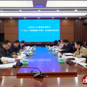 蒋强先带队赴江华开展市“十五五”规划编制（草案）征集意见调研 ...