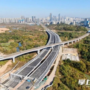 长沙河西这座大桥，即将通车！