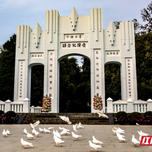 聆听历史回响 芷江受降旧址迎来近200名师生研学