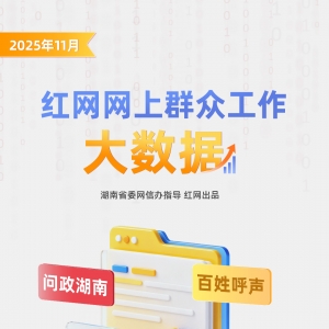 11月湖南各地回应网民留言17055次丨红网网上群众工作大数据