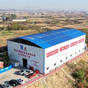 韶山高速南延线涟水特大桥主墩桩基顺利浇筑完成