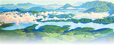 外国画家在中国—— 用画笔记录中国高质量发展新风貌