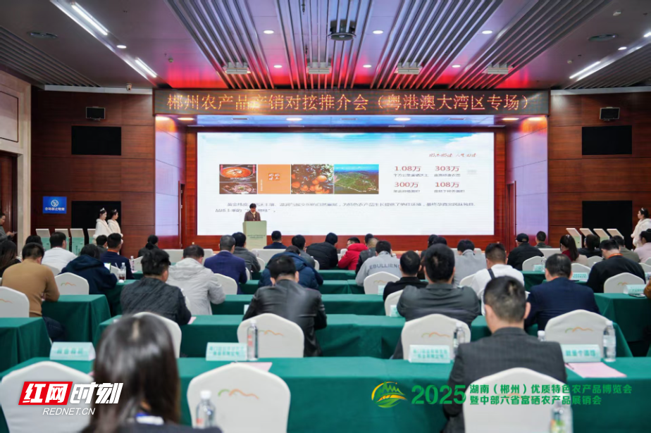 郴州农博会大湾区专场产销对接成果丰硕  意向签约额约9000万元 ...