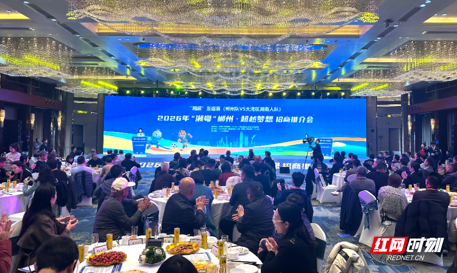 2026年“湘粤郴州·超越梦想”招商推介会：以球为媒促合作 湘粤同心向未来 ...