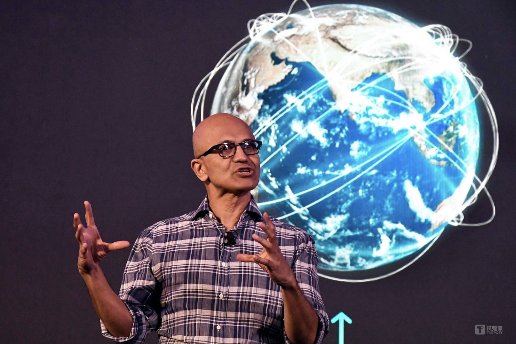 微软公司CEO萨蒂亚· 纳德拉（Satya Nadella），图片来源：Getty Image