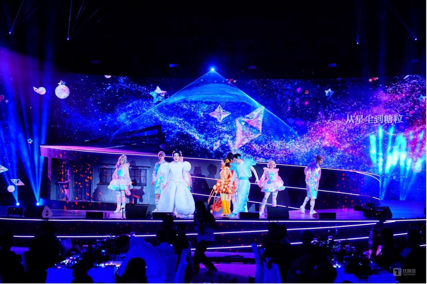 「中国国际糖果季荣誉盛典——甜梦星云夜」表演现场